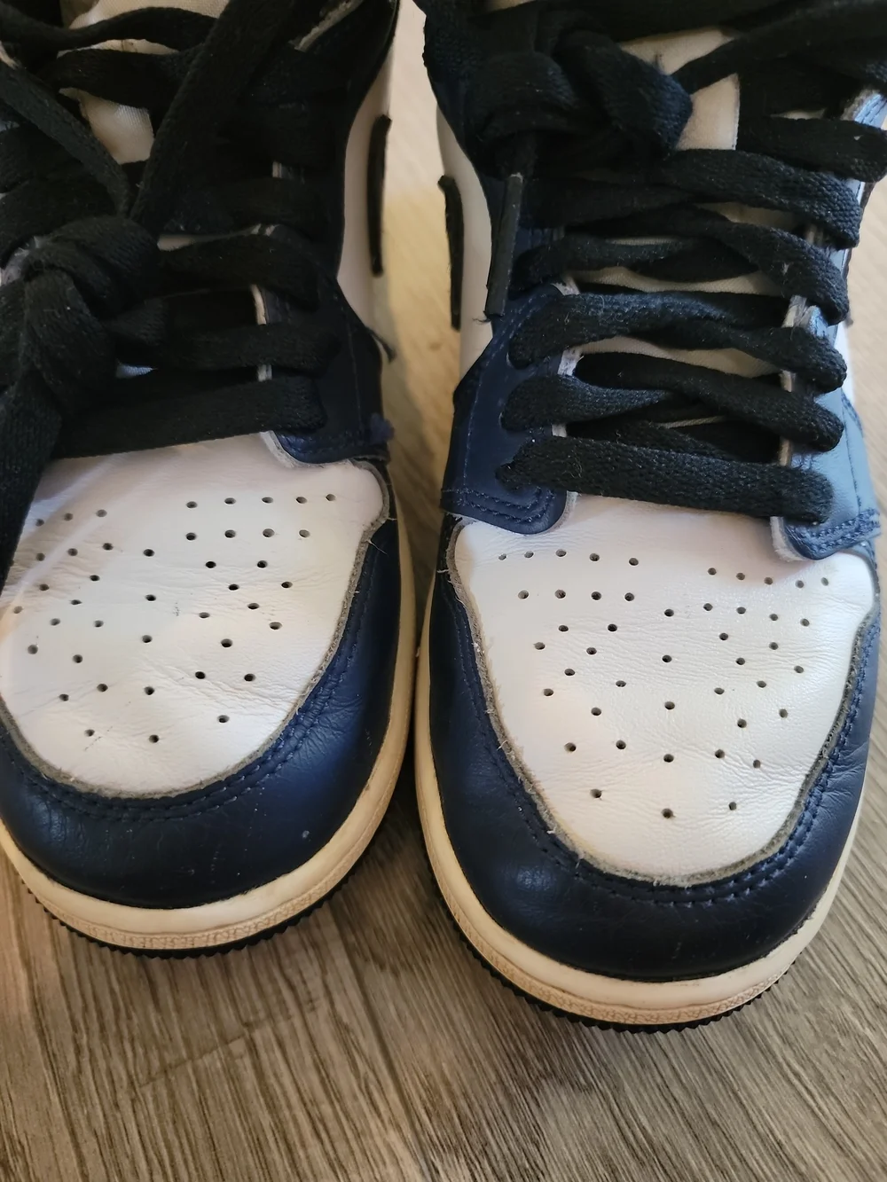 Nike Air Jordan 1 Retro High OG PS 'Midnight Navy' FD1437-401 Size 5Y